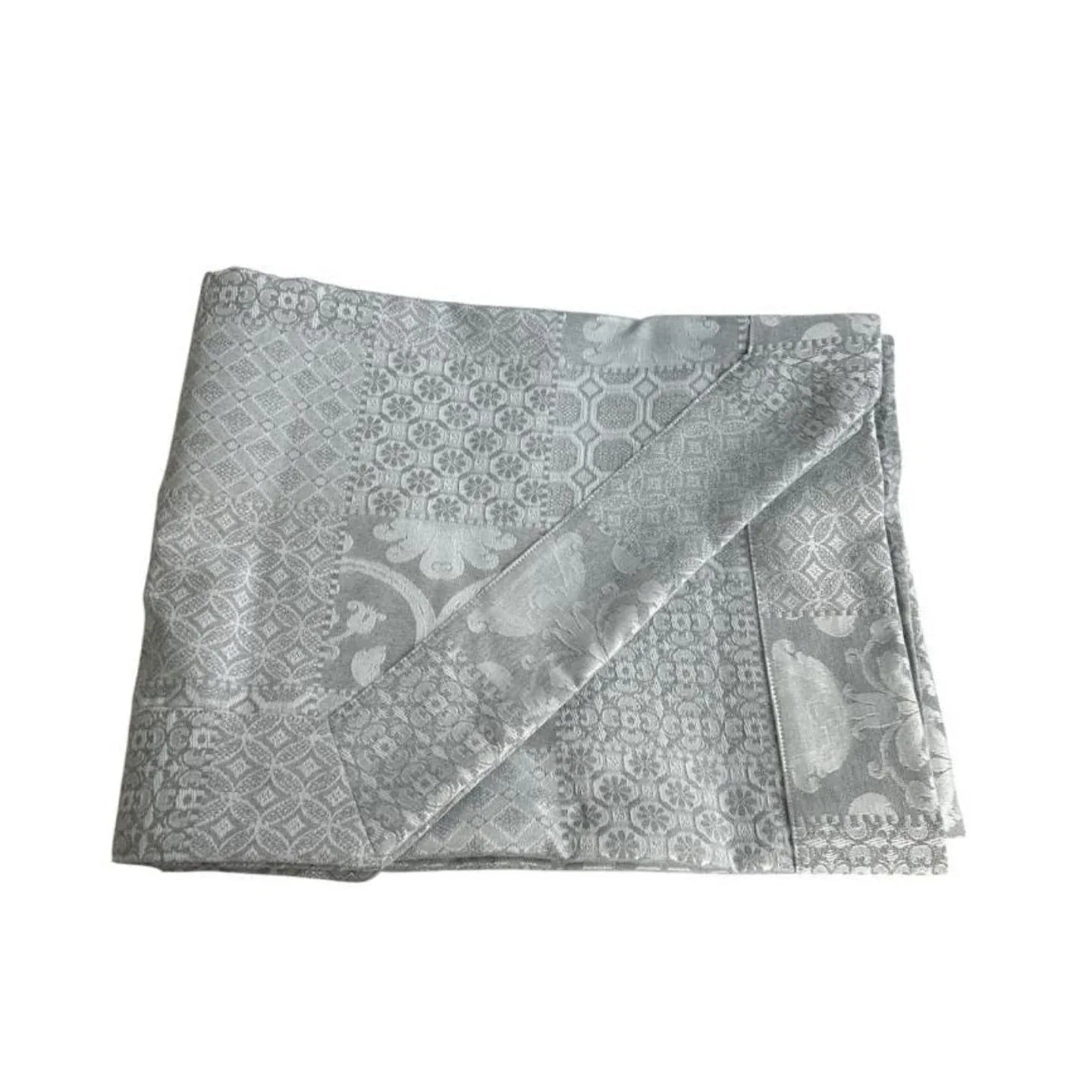 Copriletto Matrimoniale Alexander Tuscany Home Patchwork – Jacquard 260x260 cm - The King Luxury