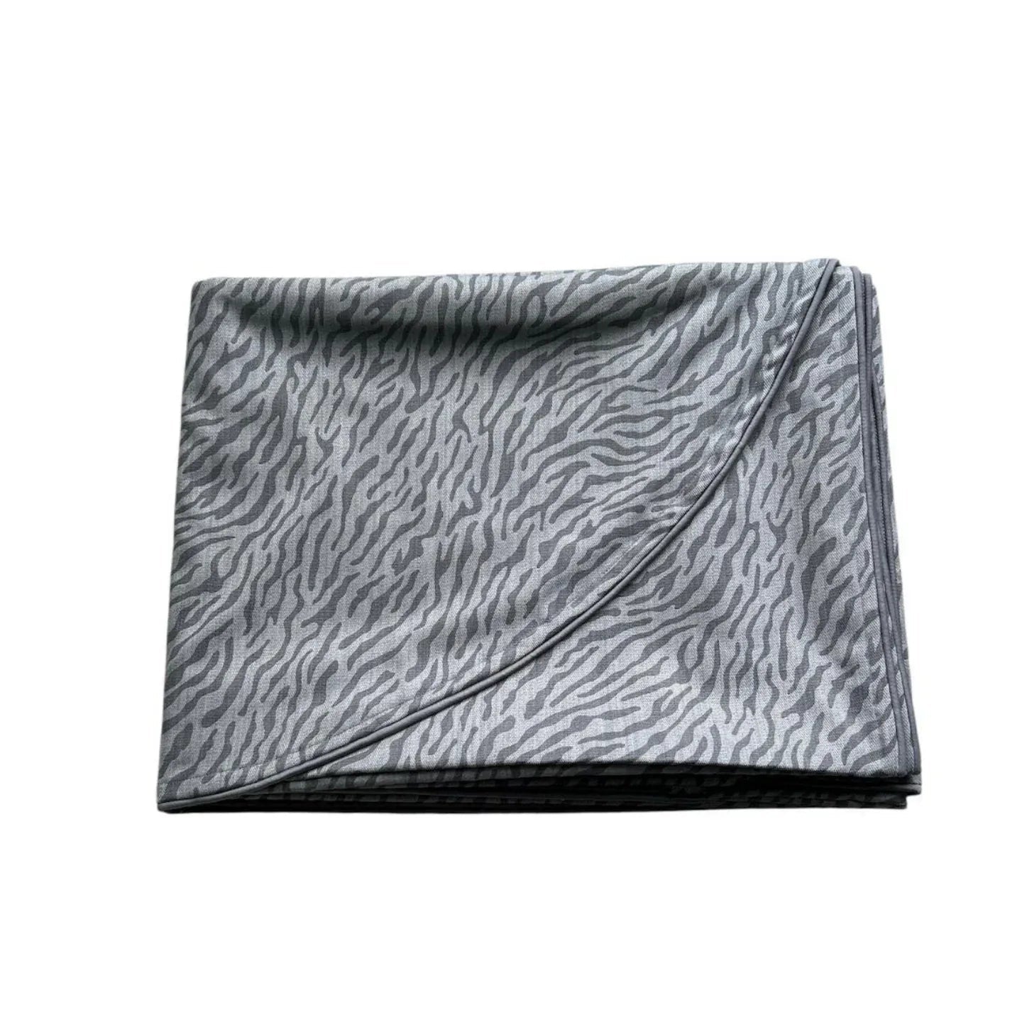 Copriletto Matrimoniale Alexander Tuscany Home Safari – Jacquard 260x260 cm - The King Luxury