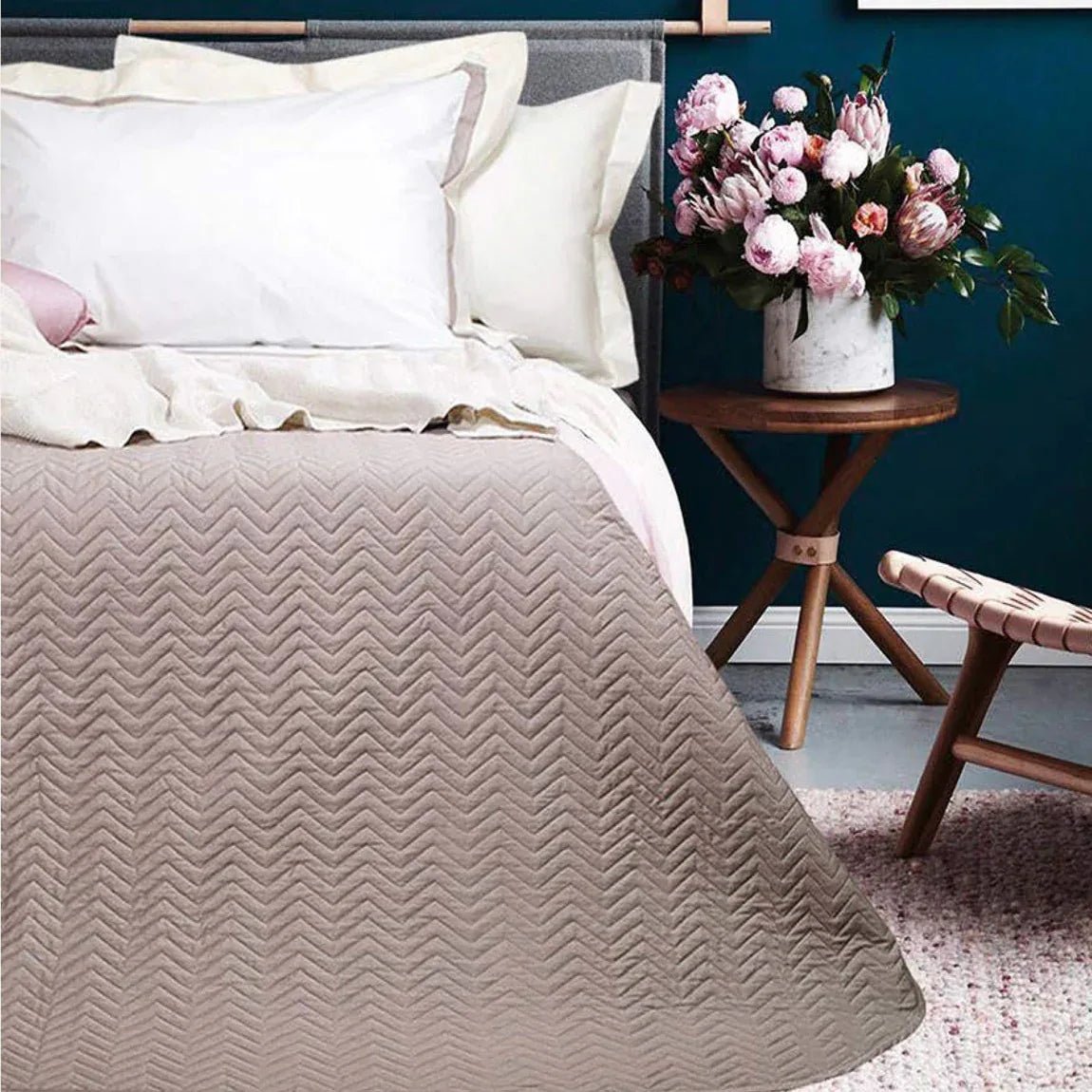 Copriletto Trapuntato 1 Piazza e Mezza Major Maestri Cotonieri - The King Luxury