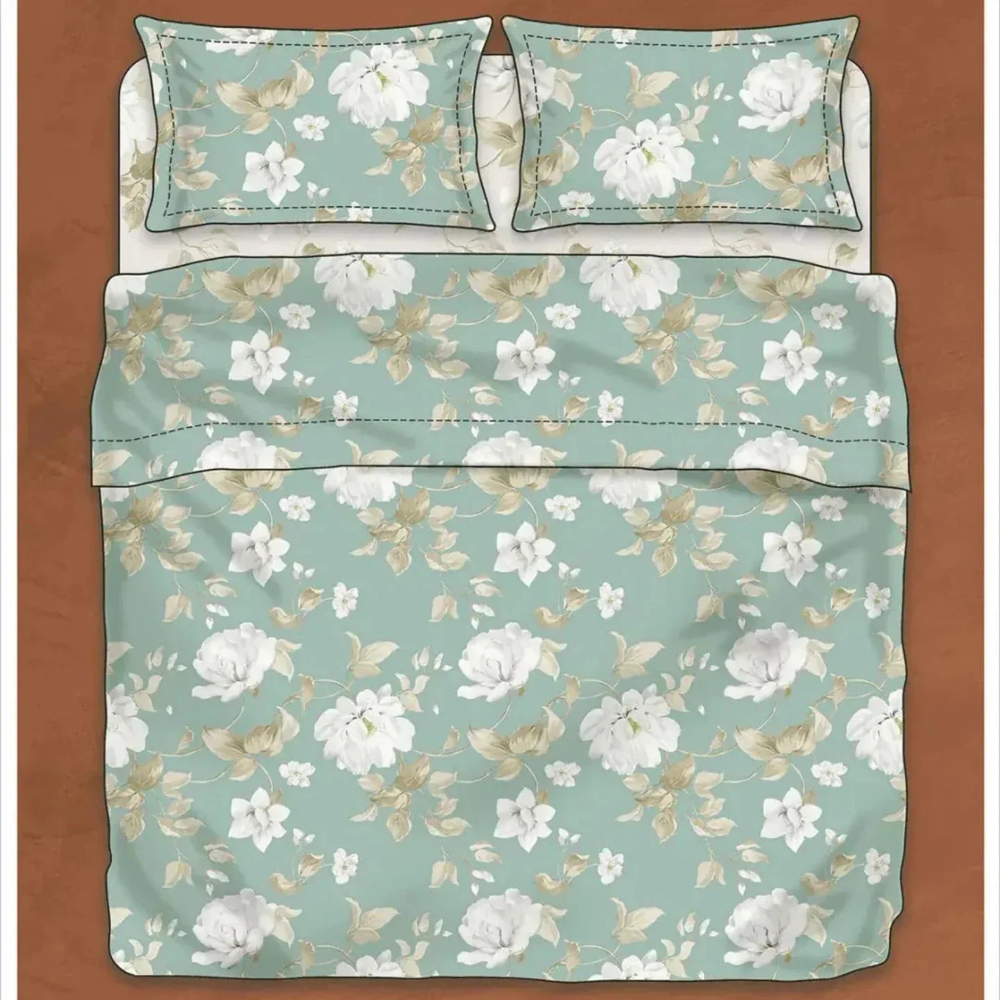 Copripiumino Tessitura Randi Atelier 32 - 33 Matrimoniale Percalle di Cotone - The King Luxury