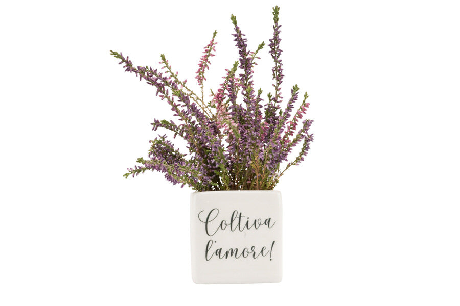 Porta piantine Harmony bianca Porcellana