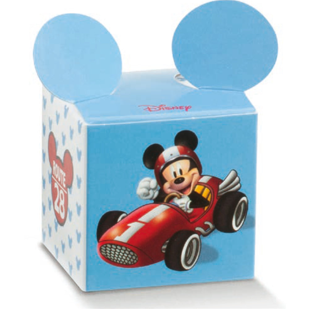 Scatolina Nascita Bimbo Cubo Disney Topolino Blu