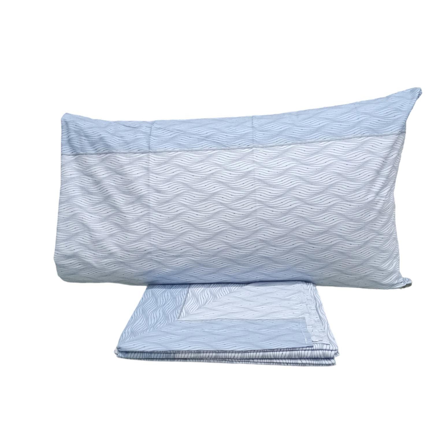 Completo lenzuola singolo Botticelli Favola Var 1 in puro cotone con federa. Design semplice e comfort Made in Italy.