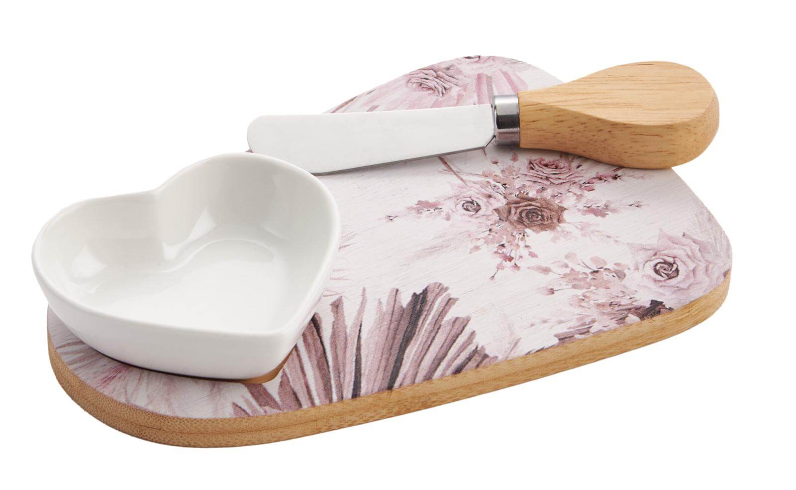 Set coltello con ciotola Special Gifts Rose