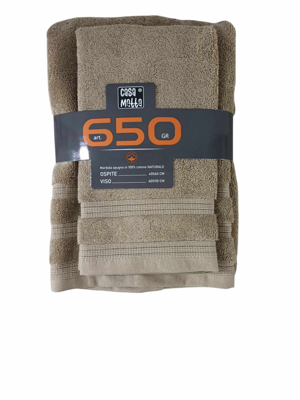 Set Asciugamani Leonardo Home 1+1 | 50x100 Cm + 40x60 Cm, 450 Gsm, OEKO-TEX, Super Assorbenti E Morbidi - Foto 7