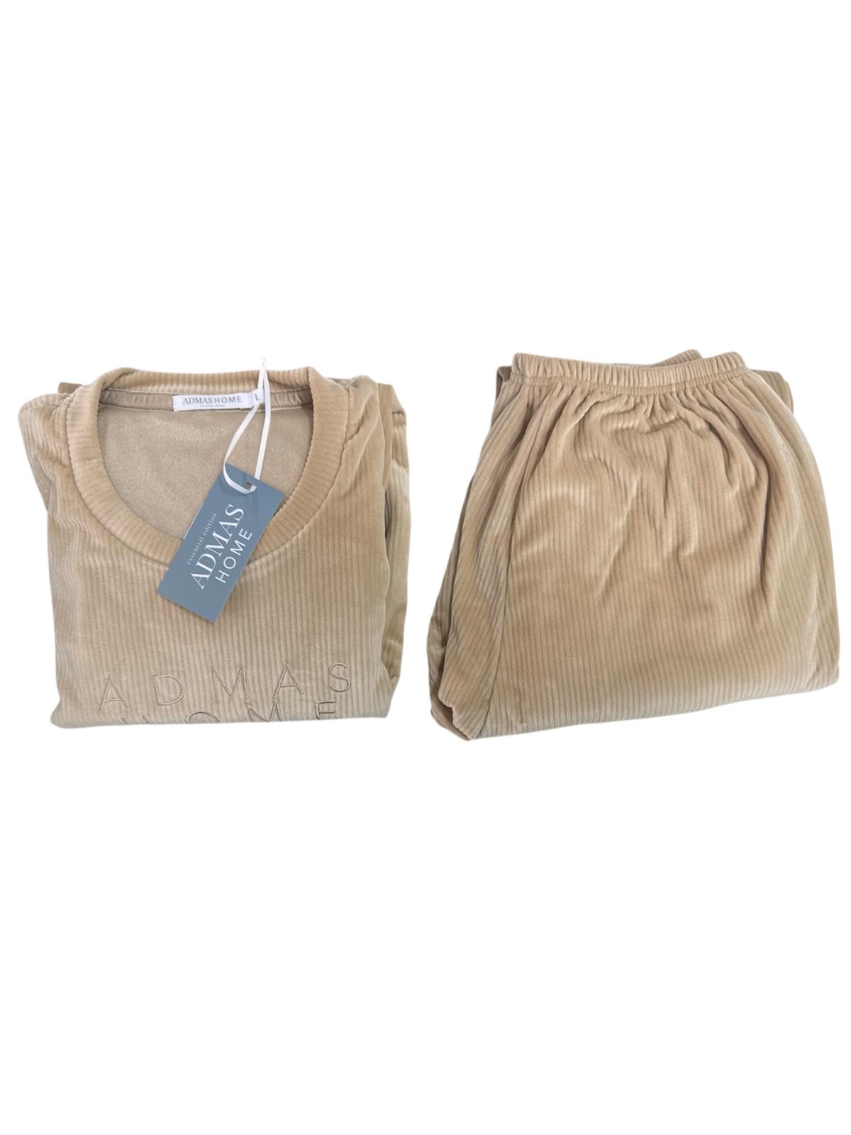 Pigiama Donna Admas 63143 – Autunno/Inverno – Morbido Effetto Ciniglia