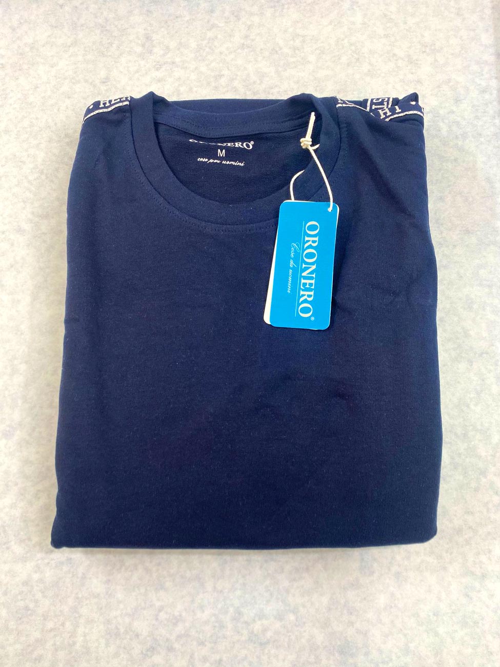 Pigiama Uomo Oronero OU1019F XL Cotone