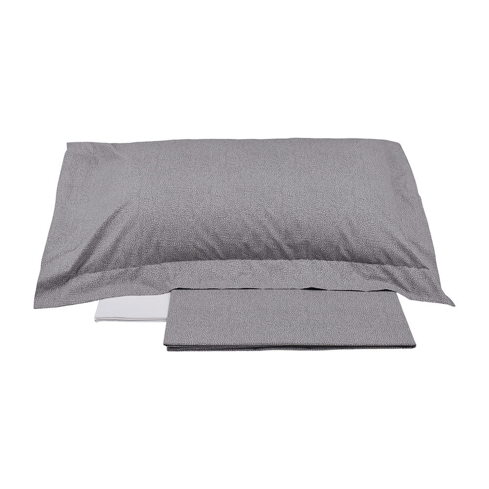 Completo Lenzuola Borbonese Oplà Matrimoniale Raso di Cotone