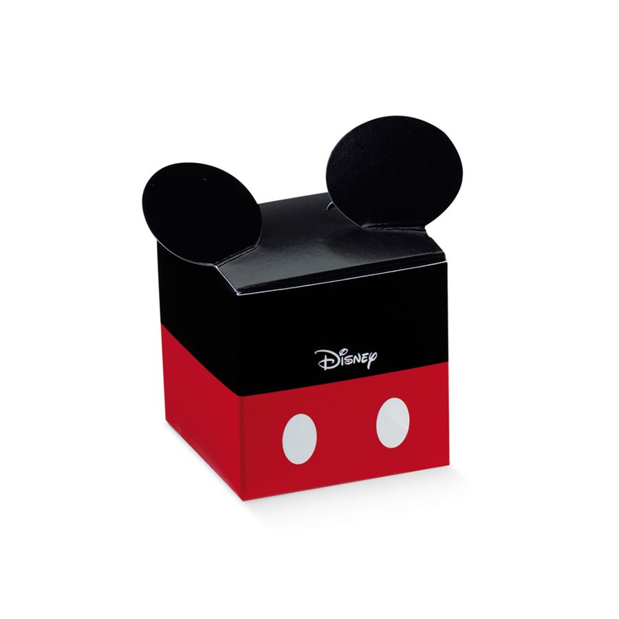 Scatolina Nascita Bimbo Cubo Florentina Topolino Rosso