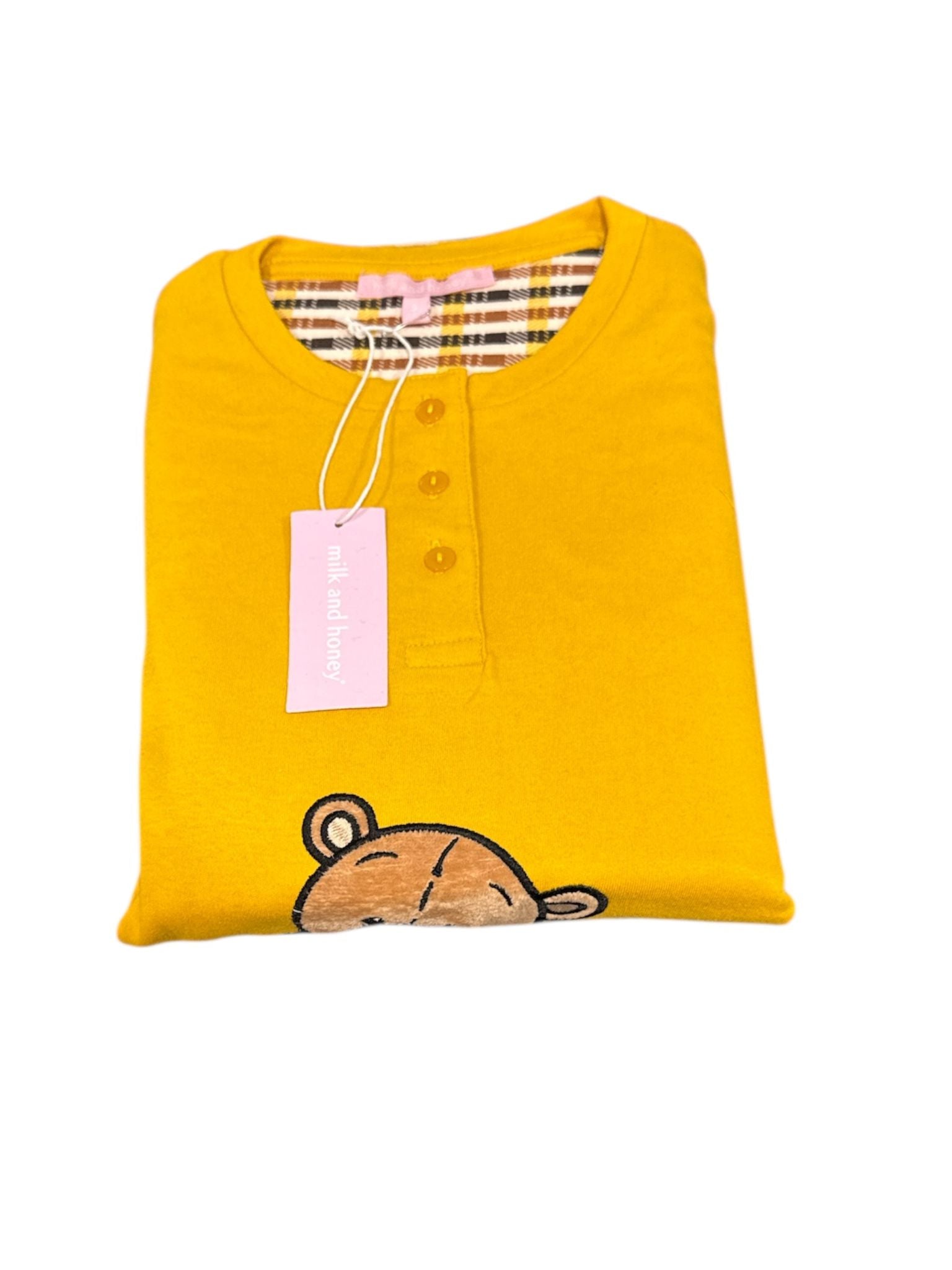 Pigiama Ragazza Milk and Honey Adela in Cotone Interlock – Made in Italy