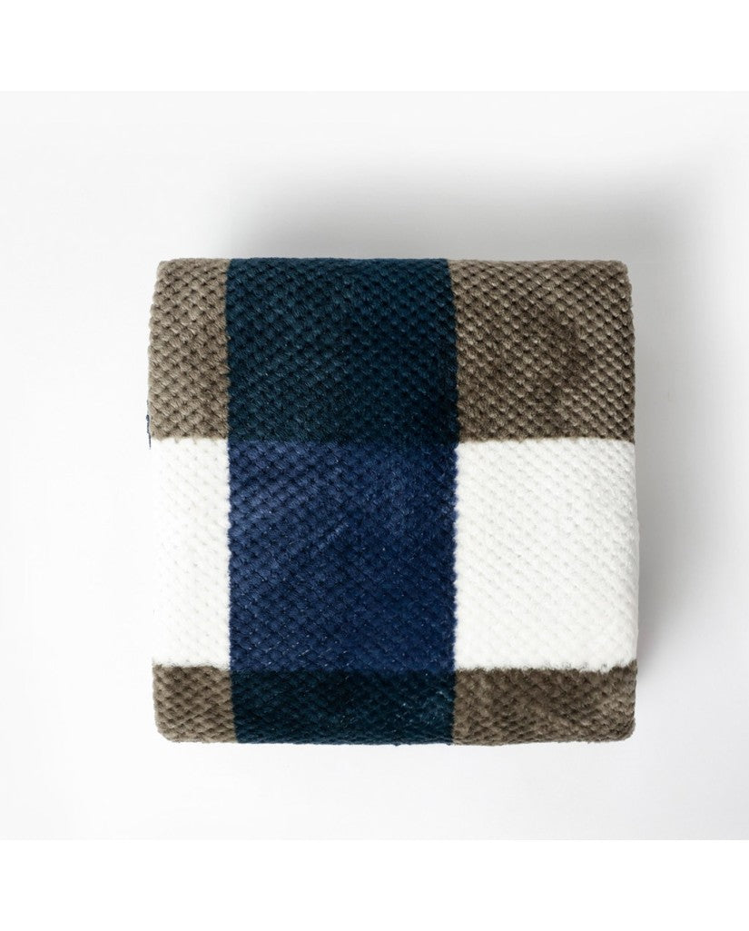 Plaid Admas 69110 – Coperta Quadrata Classica 150×200 cm in Pile Morbido