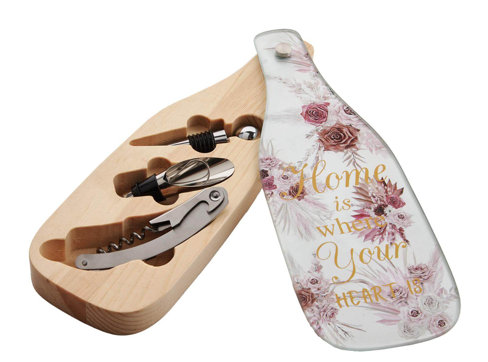 Set vino Special Gifts Rose