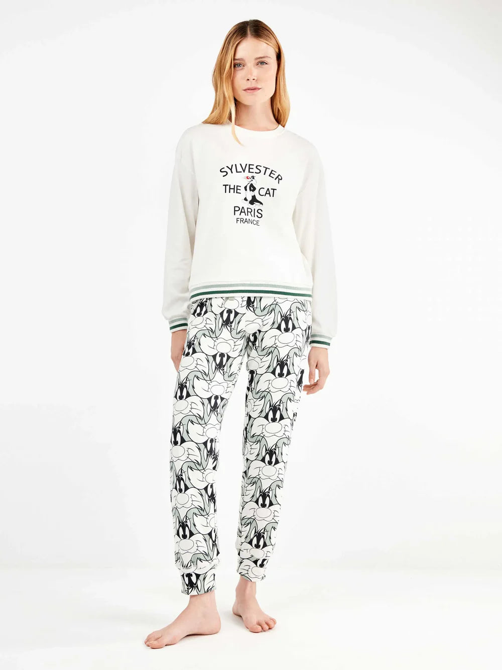 Pigiama Donna Gisela 2/20345S – Set Sylvester in Maglia Interlock