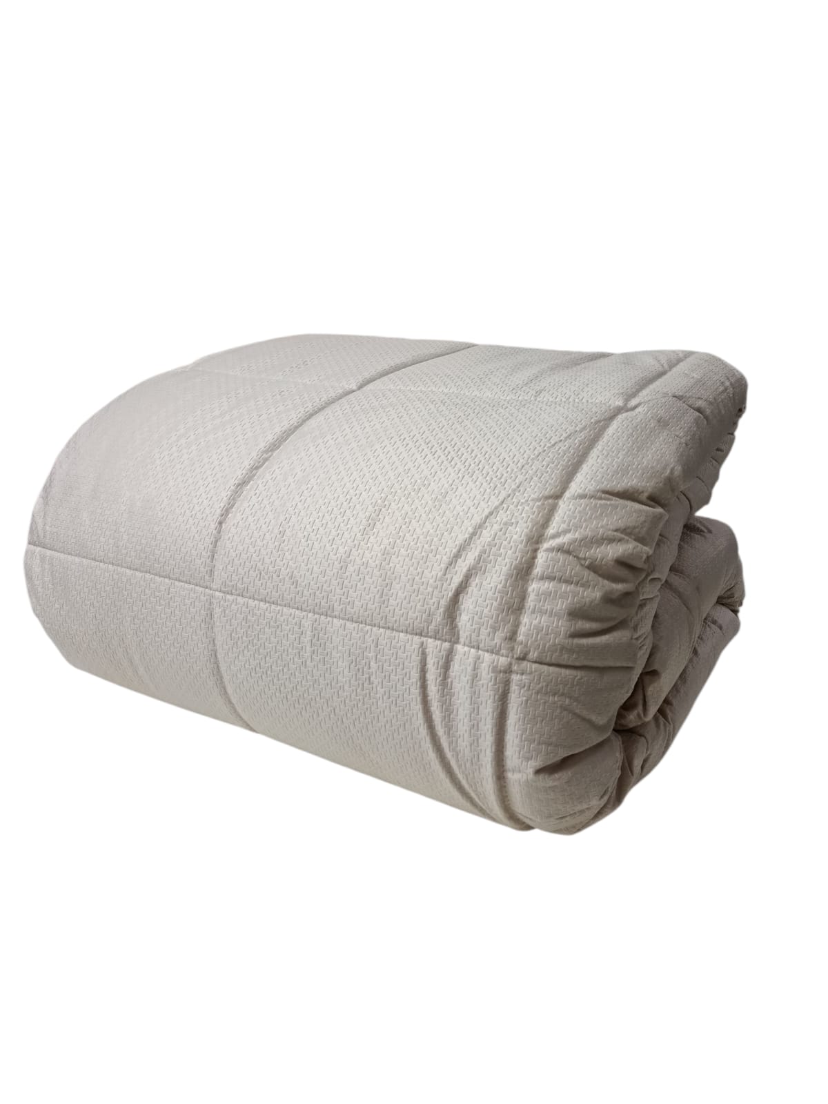 Trapunta Matrimoniale Velluto Jacquard Modrian – Effetto Martellato 260x260 cm