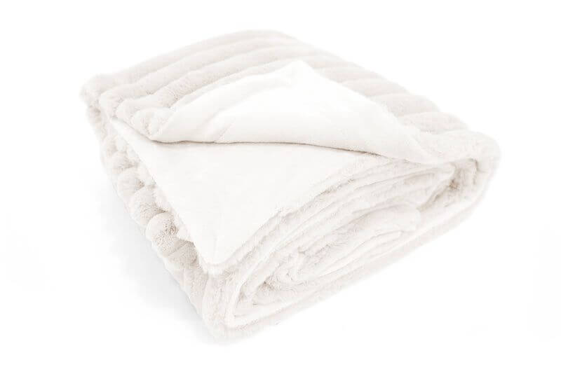 Coperta Daunex Trendy rigata in morbida microfibra di poliestere, misura 200x250 cm, perfetta per relax e arredo casa