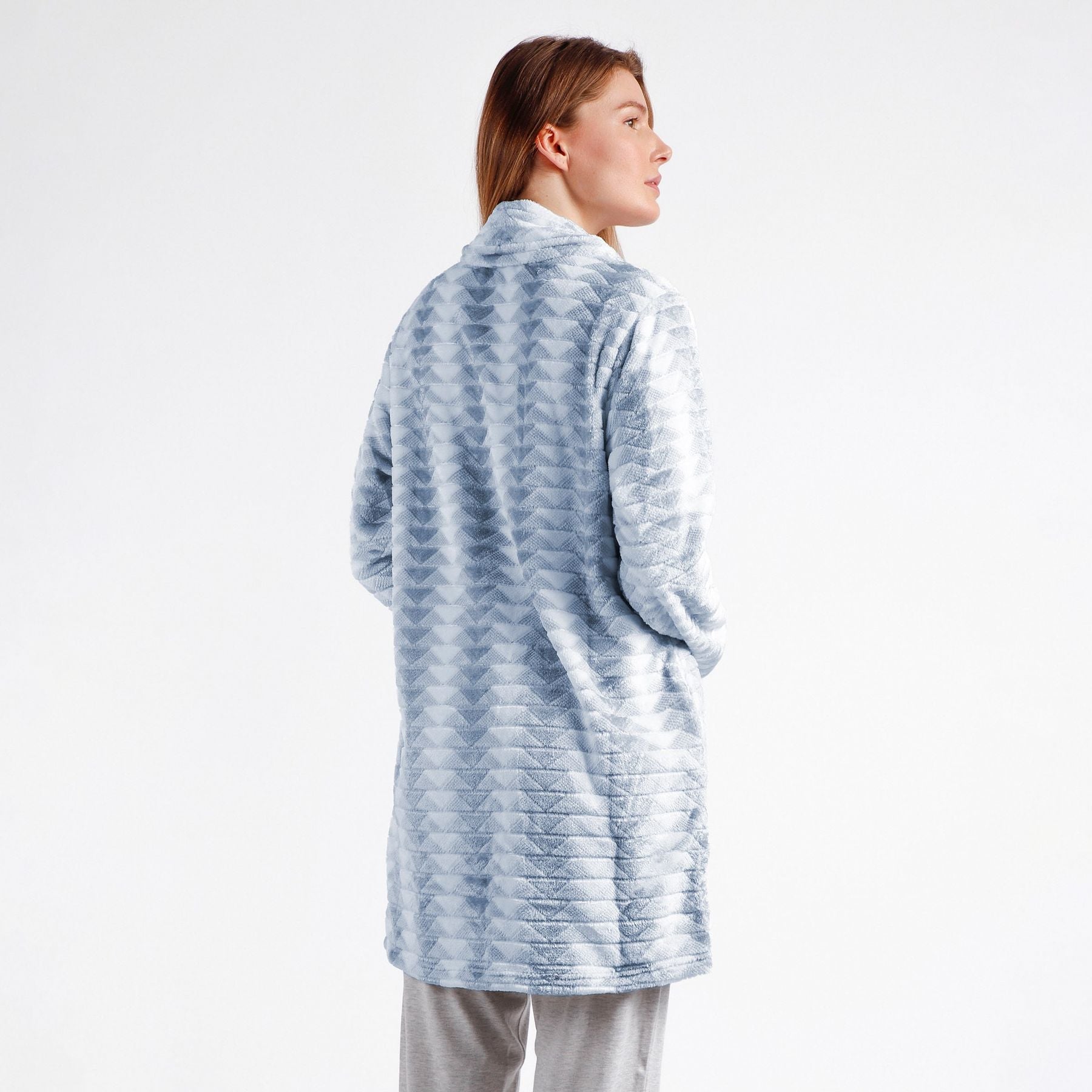 Giacca donna Admas 67029 L in pile coral, colore tinta unita, calda e soffice, perfetta per l’inverno.