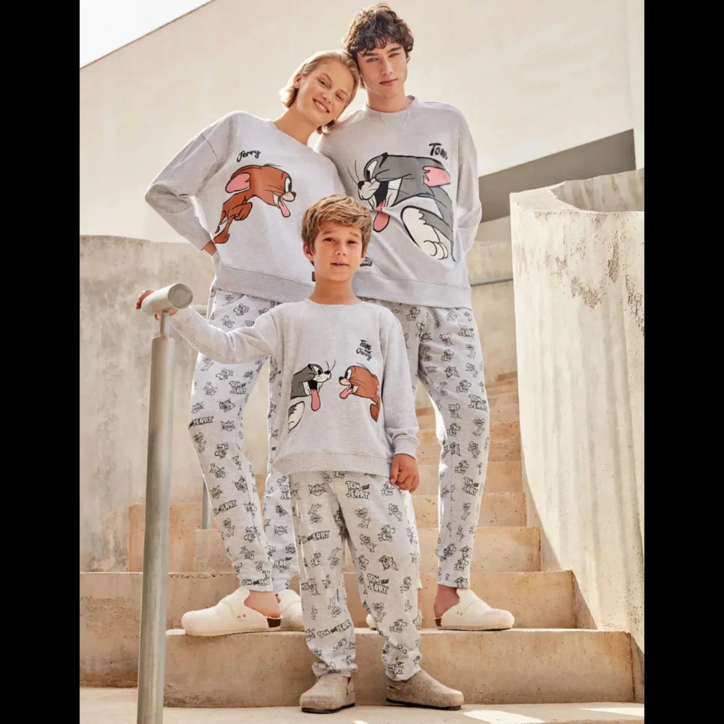 Pigiama Bambini Gisela 2/20349S – Set Tom & Jerry in Maglia Interlock - The King Luxury