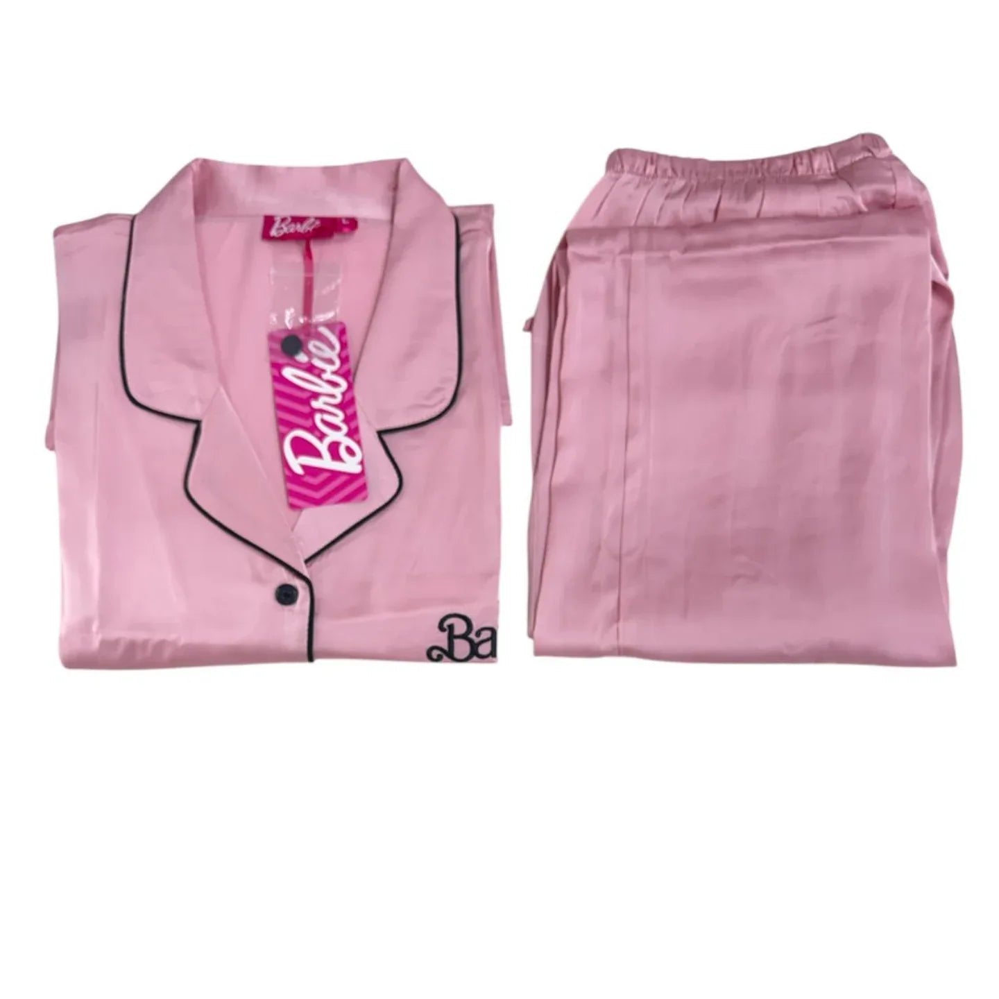 Pigiama Donna Barbie 62958 – Primavera/Estate – Raso Morbido - The King Luxury