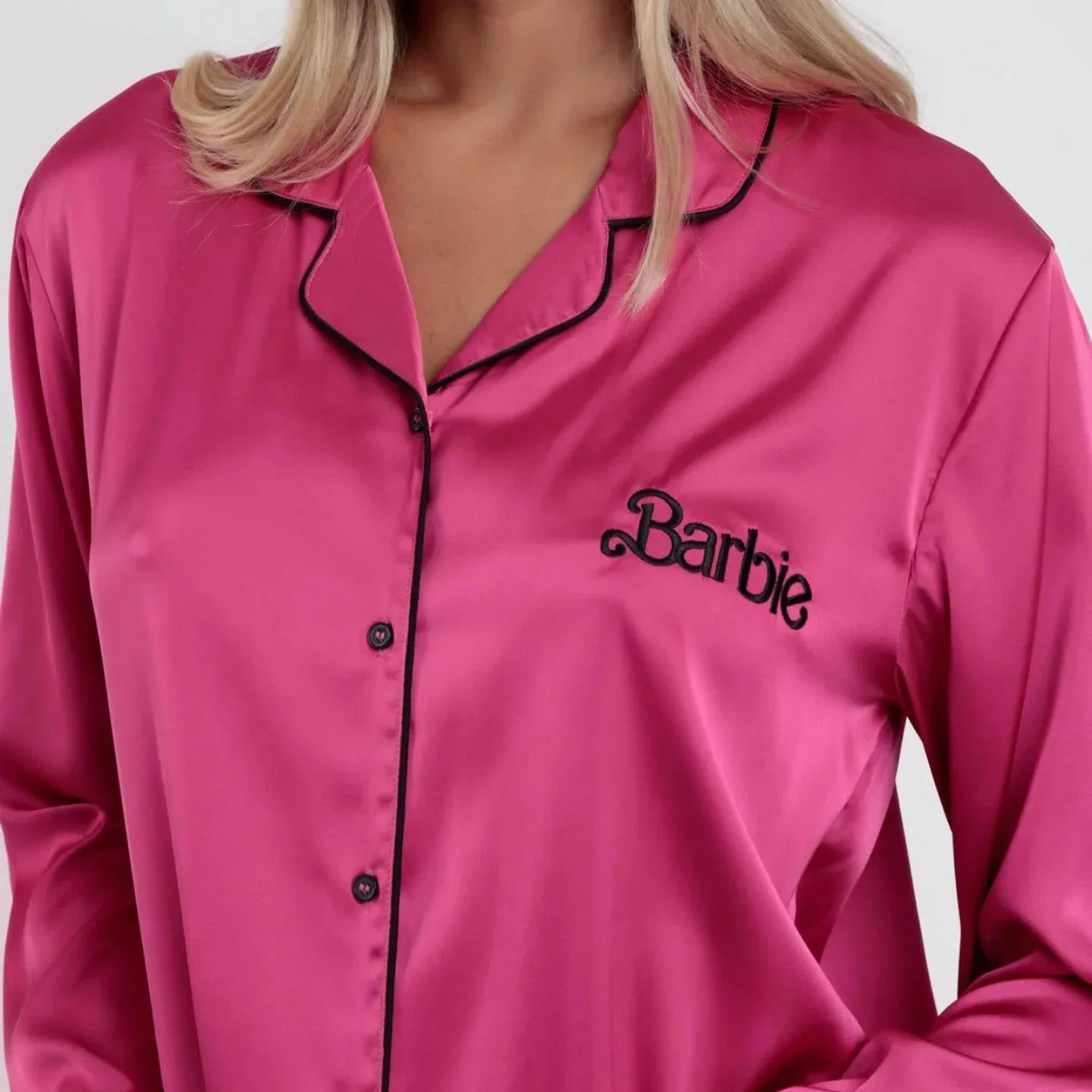 Pigiama Donna Barbie 62958 – Primavera/Estate – Raso Morbido - The King Luxury