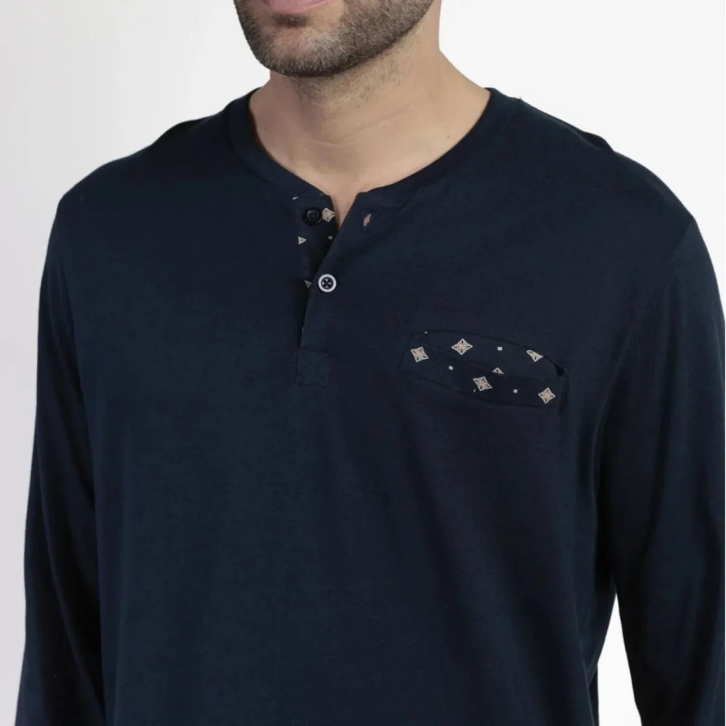 Pigiama Uomo Admas 63771 – Autunno/Inverno – Caldo Cotone e Stile Elegante - The King Luxury