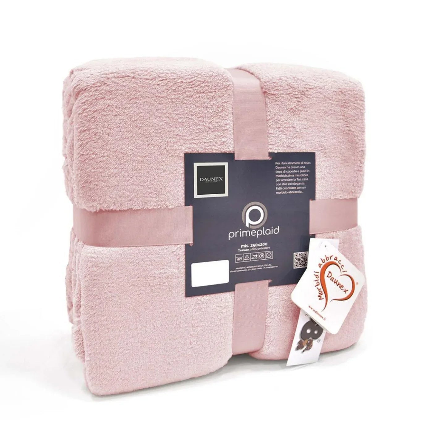 Plaid Daunex Prime 250×200 cm – Microfibra Morbidissima Tinta Unita - The King Luxury