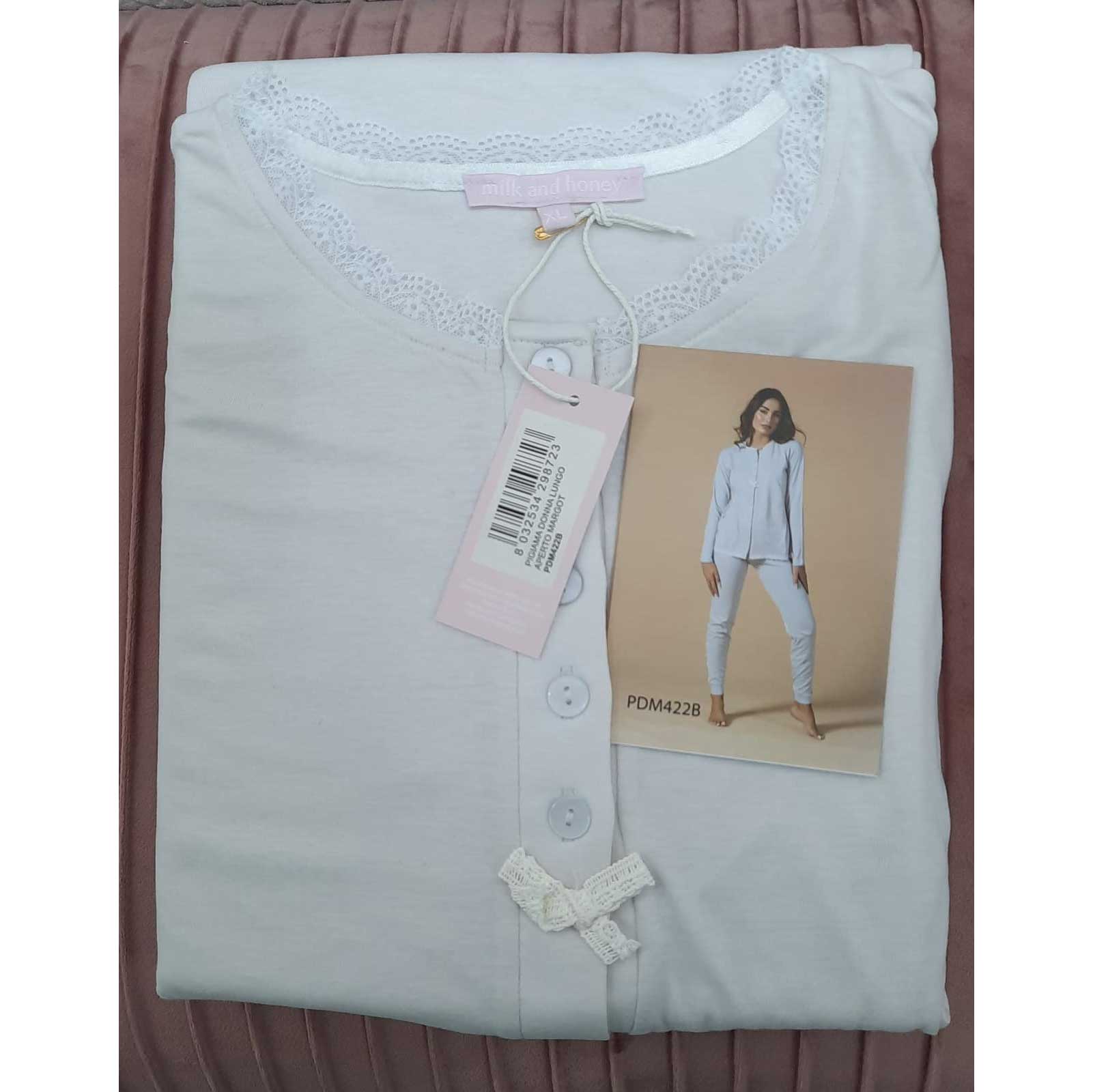 Pigiama Autunno/Inverno Donna Milk And Honey Margot Cotone