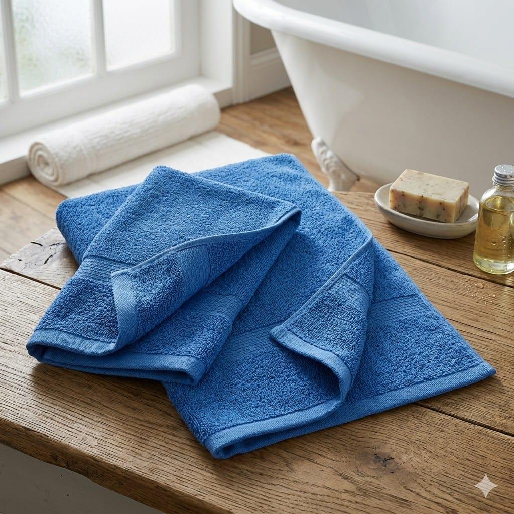 Set Asciugamani 1+1 Maestri Cotonieri Eternity Spugna di Cotone - The King Luxury