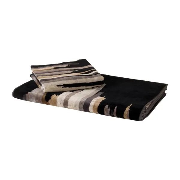 Set Asciugamani 1+1 Mirabello Carrara John Spugna di Cotone - The King Luxury