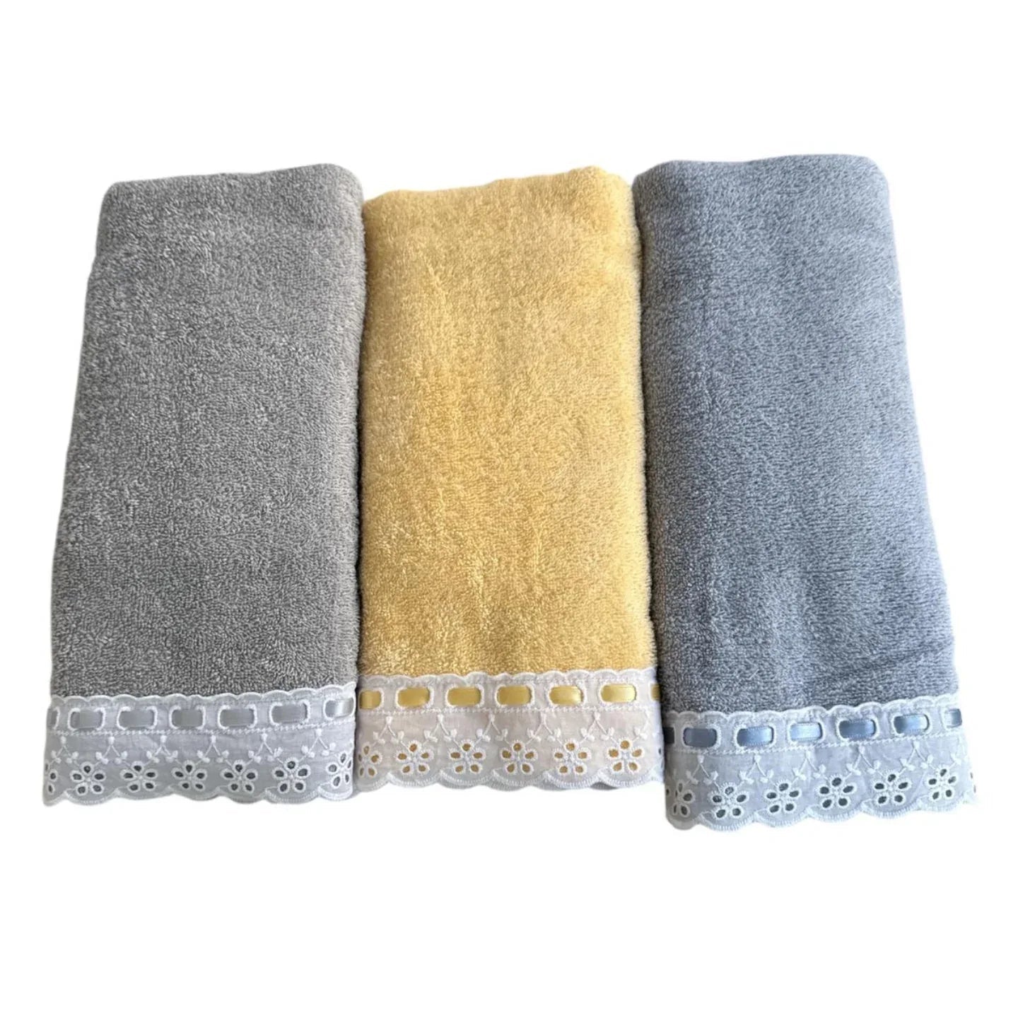 Set Asciugamani 3+3 Alexander Tuscany Home Colors Spugna di Cotone - The King Luxury