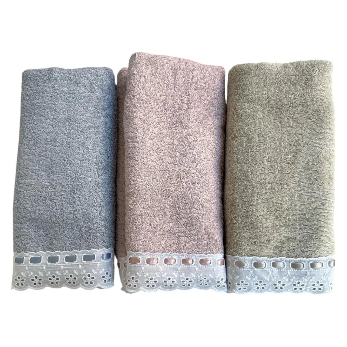 Set Asciugamani 3+3 Alexander Tuscany Home Colors Spugna di Cotone - The King Luxury