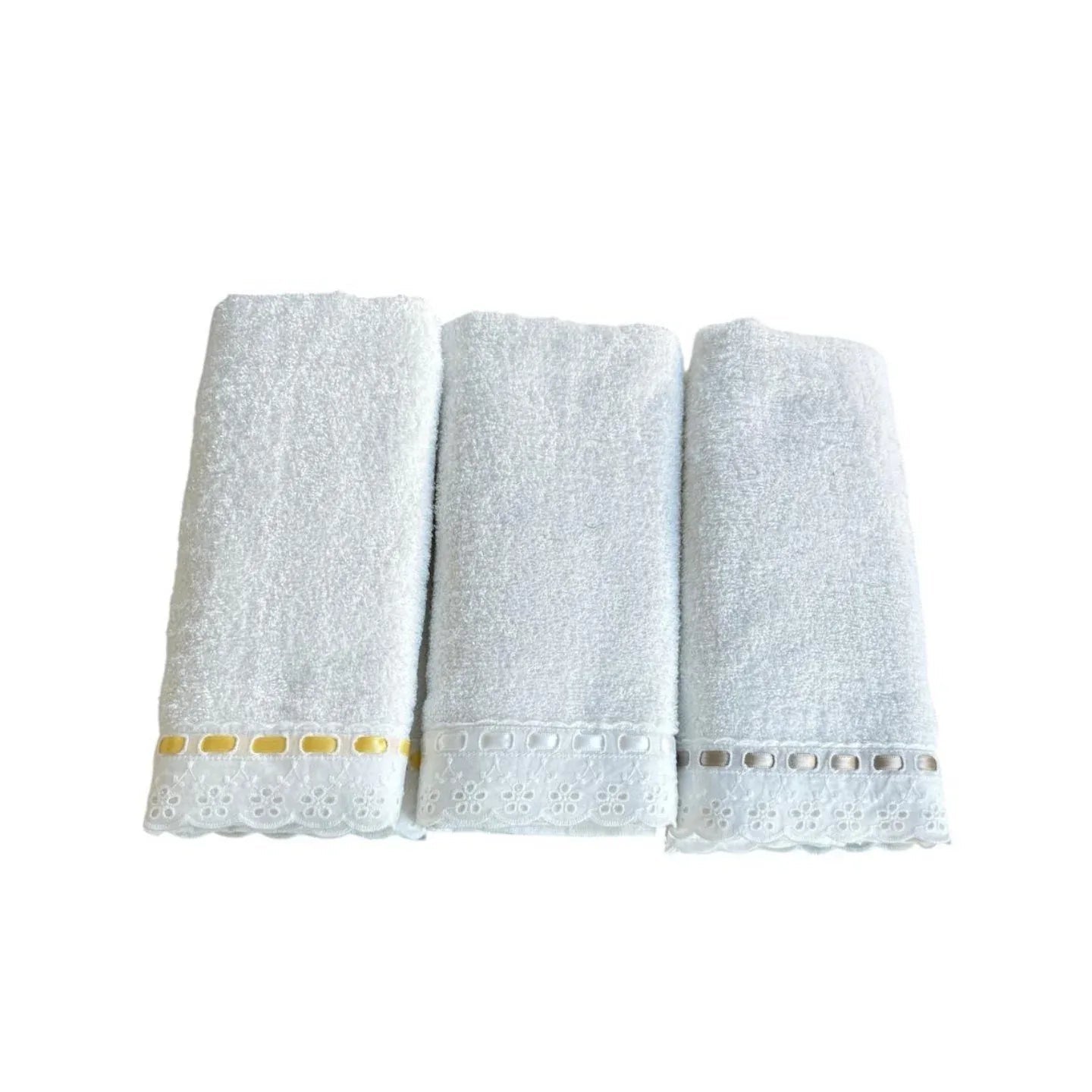 Set Asciugamani 3+3 Alexander Tuscany Home San Gallo – 100% Spugna di Cotone - The King Luxury