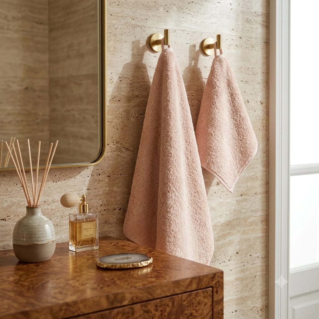 Set Asciugamani Svad Dondi Ti Amo Spugna di Cotone - The King Luxury