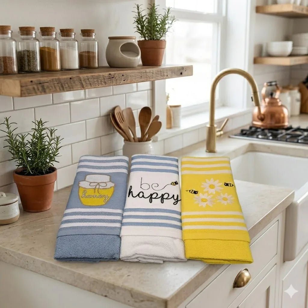 Strofinacci Maestri Cotonieri Happy 50x70 cm Cotone - The King Luxury