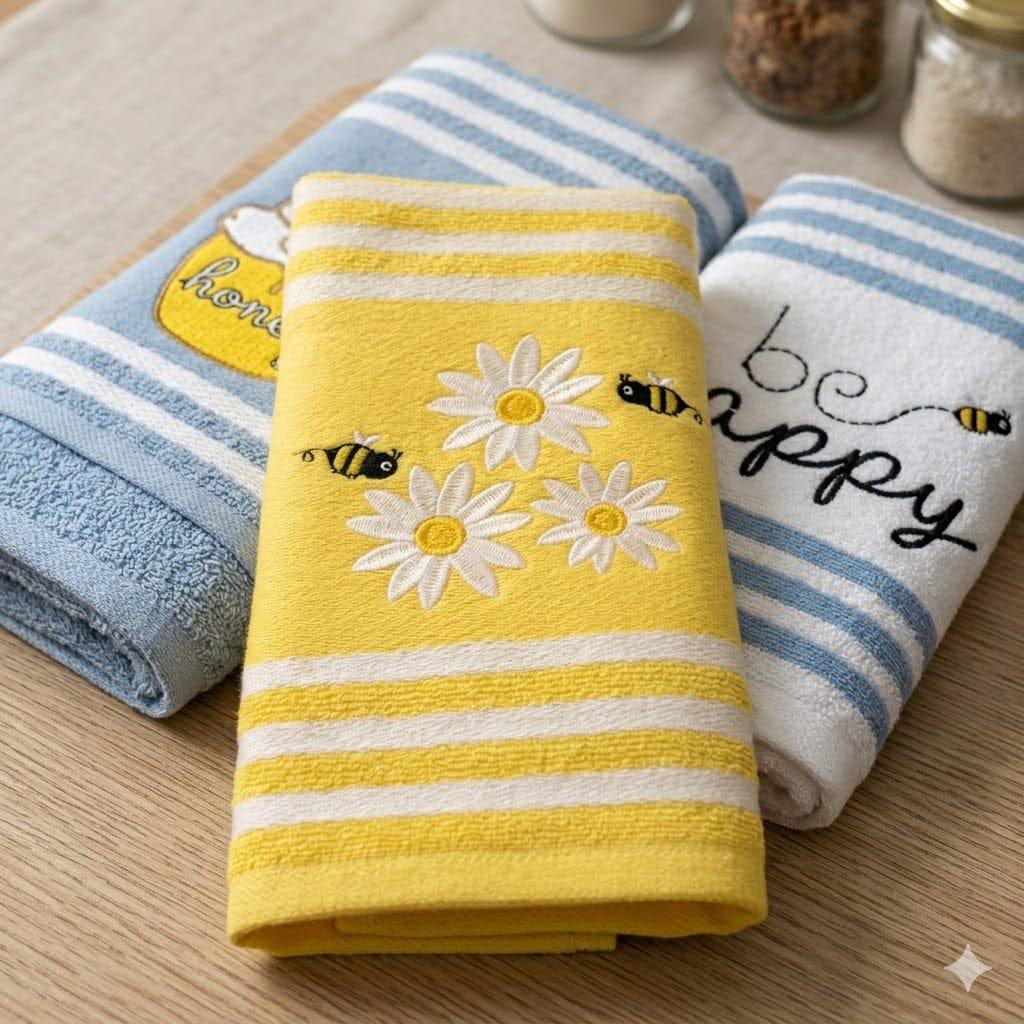 Strofinacci Maestri Cotonieri Happy 50x70 cm Cotone - The King Luxury