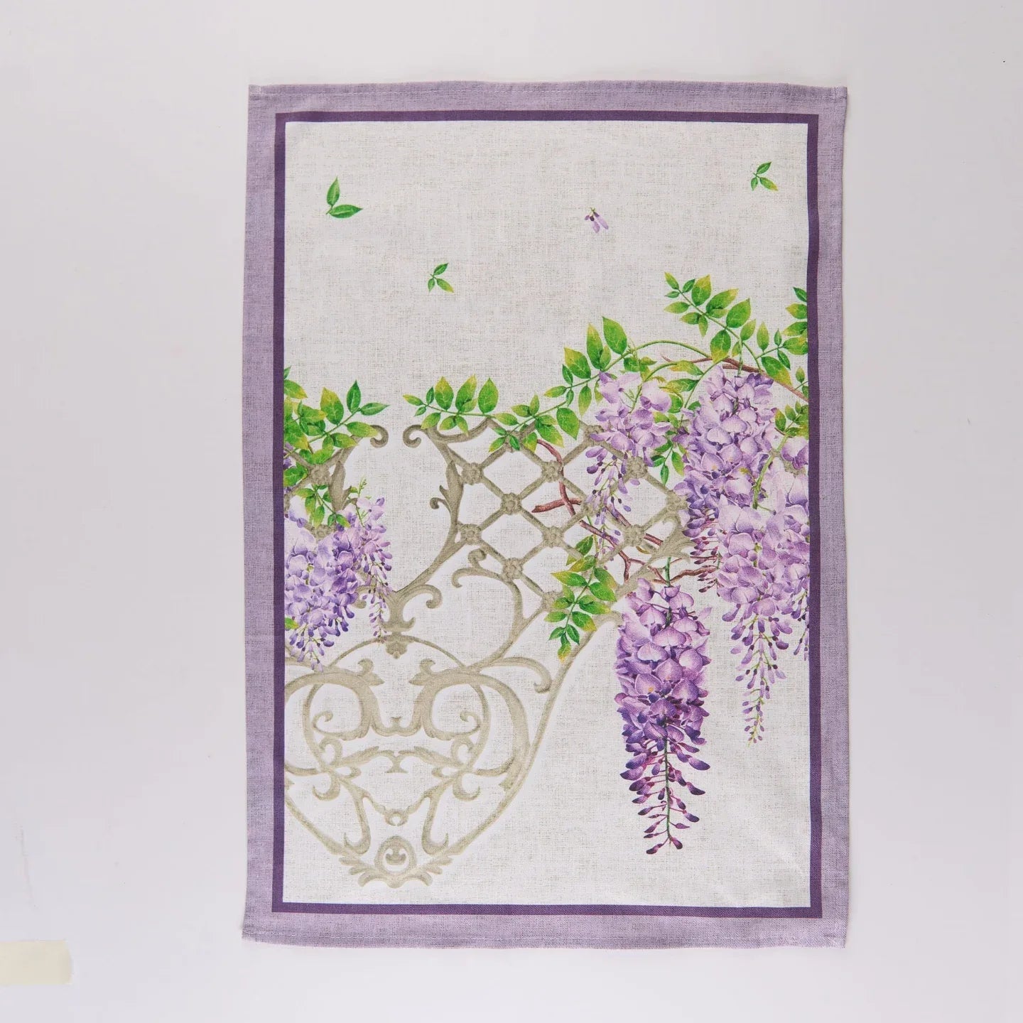 Strofinaccio Maè Via Roma 60 Dublino – 100% Cotone Stampa Floreale - The King Luxury