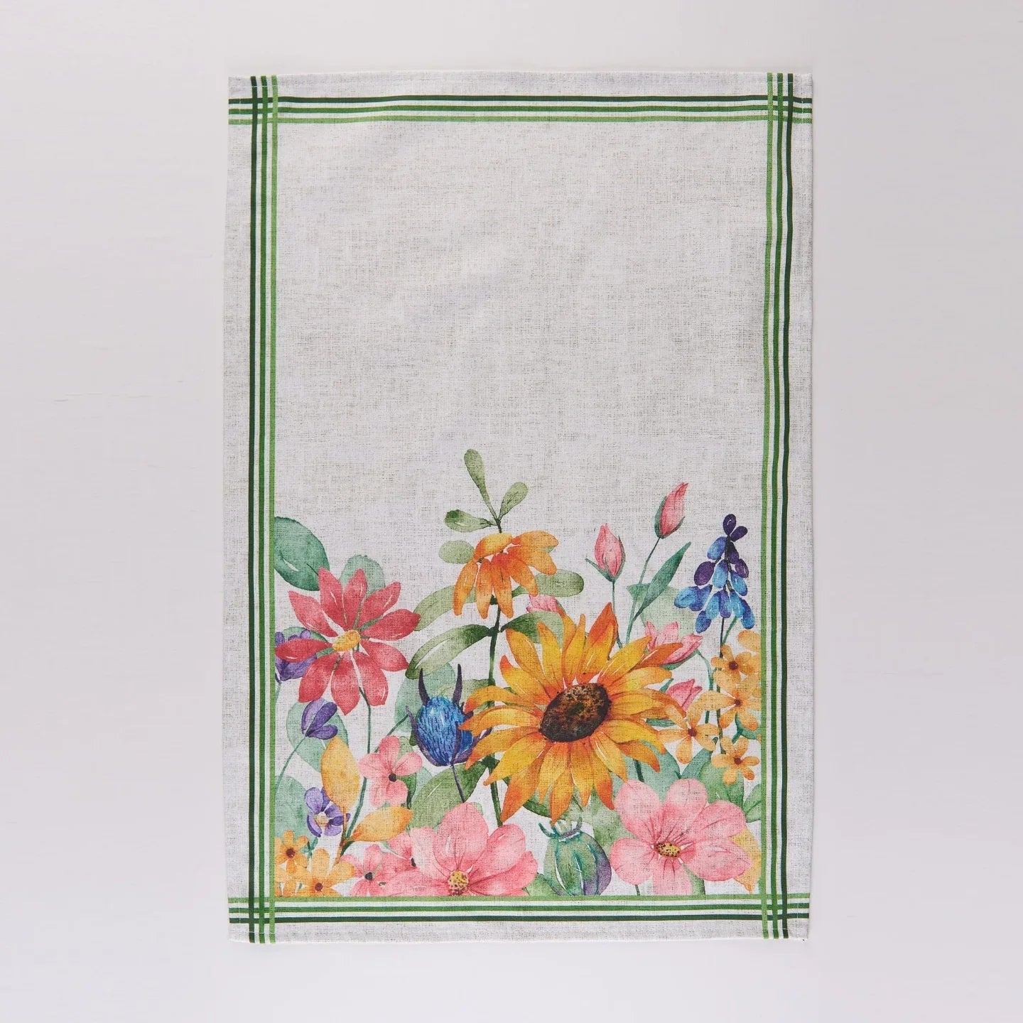 Strofinaccio Maè Via Roma 60 Dublino – 100% Cotone Stampa Floreale - The King Luxury