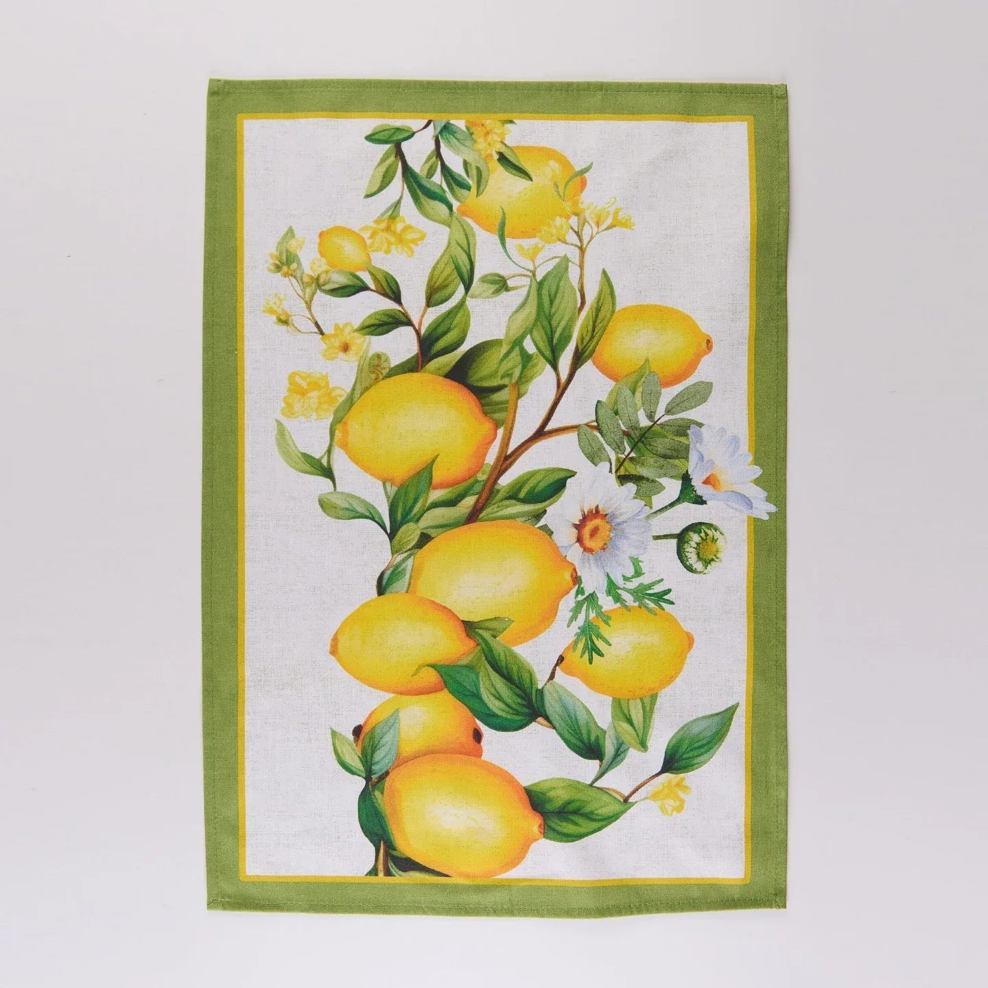 Strofinaccio Maè Via Roma 60 Dublino – 100% Cotone Stampa Floreale - The King Luxury