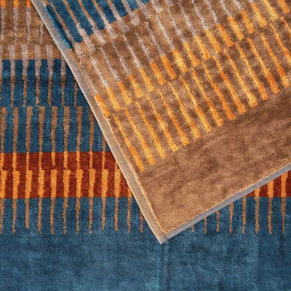 Telo Bagno Mirabello Carrara Victory Boulevard Spugna di Cotone - The King Luxury