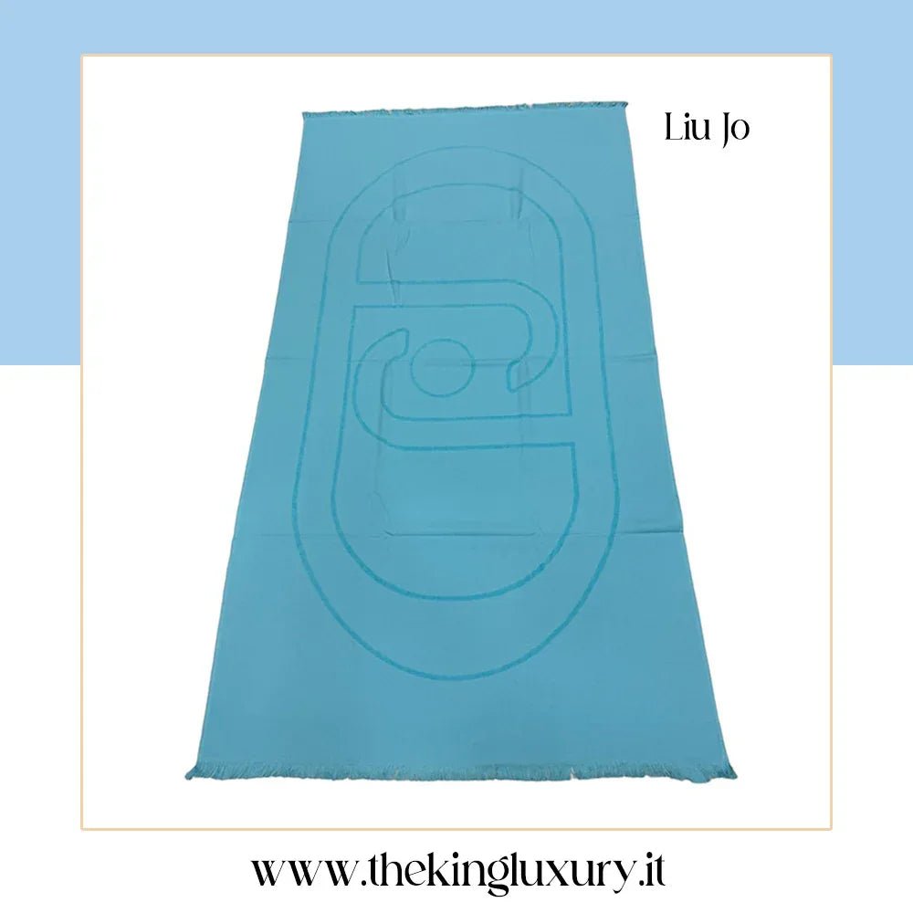 Telo mare Liu Jo Tinto Pezza 100x180cm Spugna di Cotone - The King Luxury