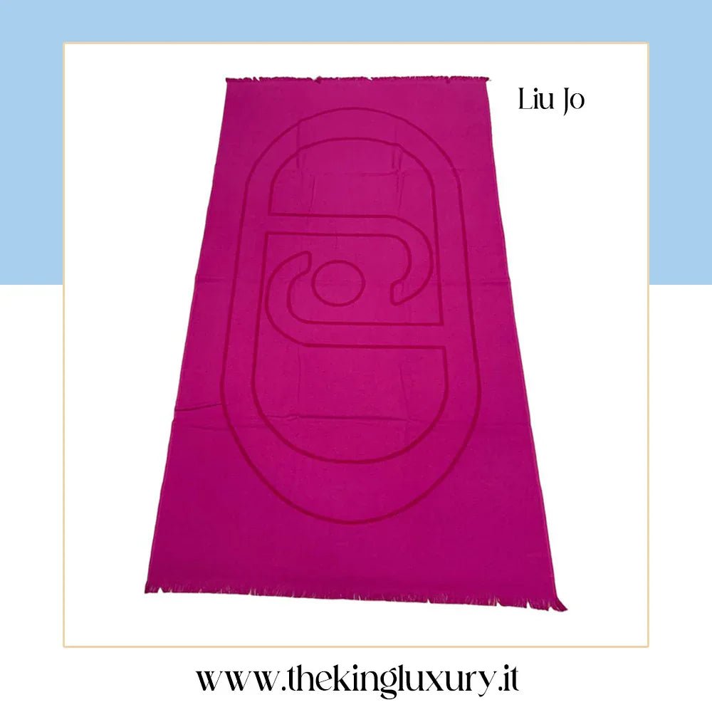 Telo mare Liu Jo Tinto Pezza 100x180cm Spugna di Cotone - The King Luxury