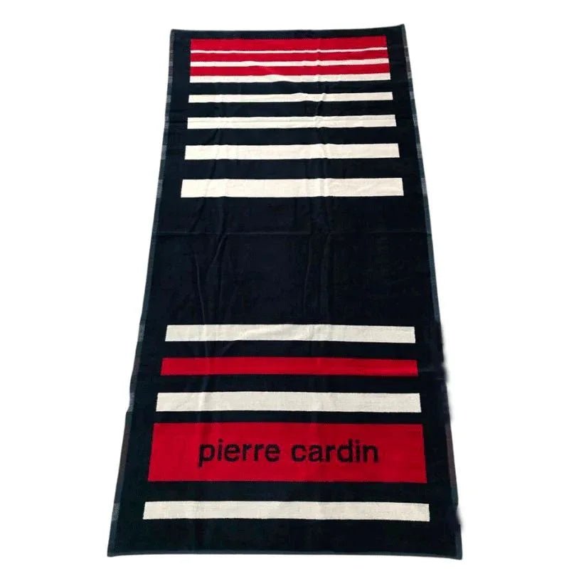 Telo mare Pierre Cardin Velur 90x160 CM Spugna di Cotone Cimato - The King Luxury