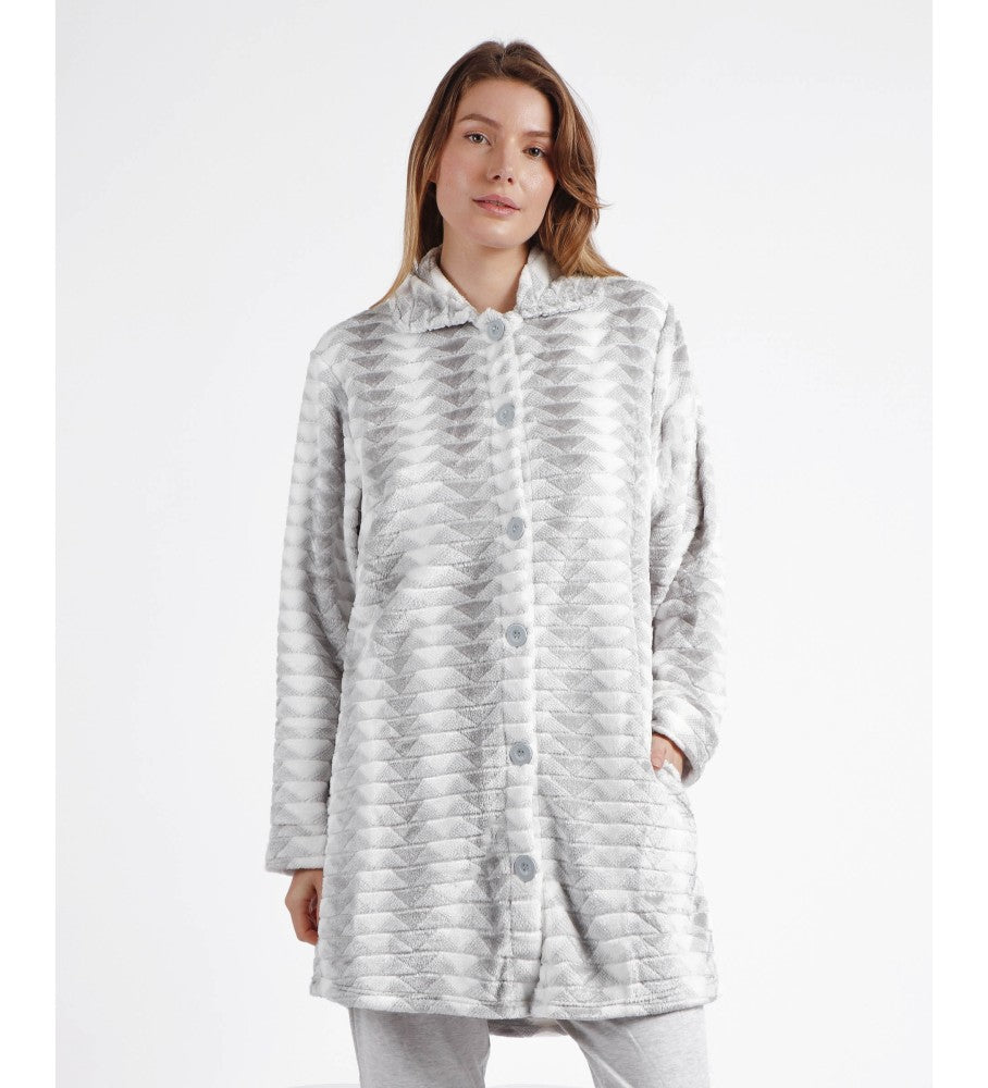 Giacca donna Admas 67029 L in pile coral, colore tinta unita, calda e soffice, perfetta per l’inverno.