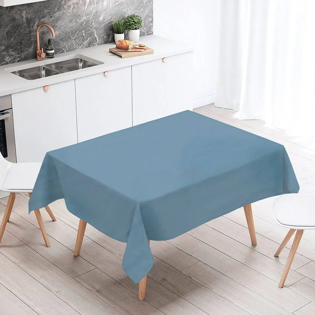 Tovaglia da Tavola Antica Tessitura Italiana Sempre Pulita X18 Poliestere - The King Luxury