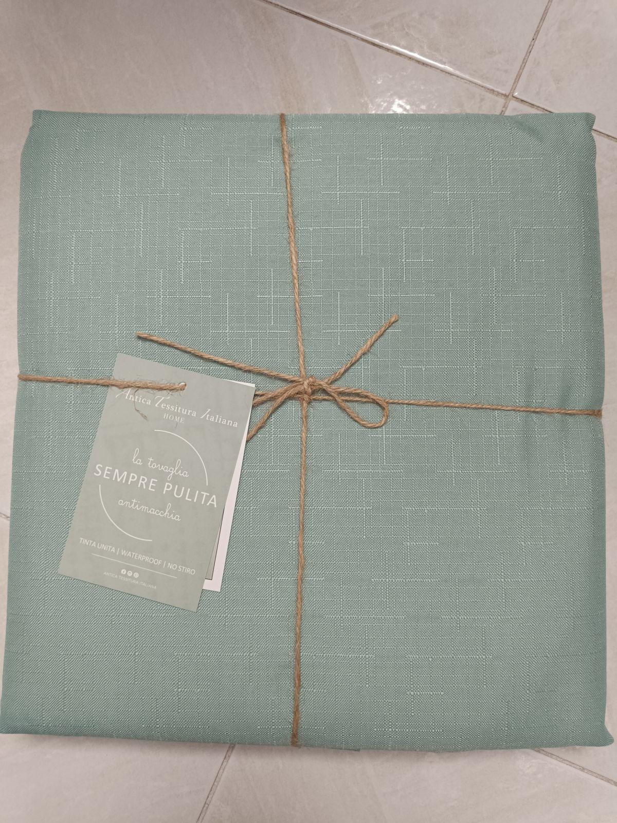 Tovaglia da Tavola Antica Tessitura Italiana Sempre Pulita X6 Poliestere - The King Luxury