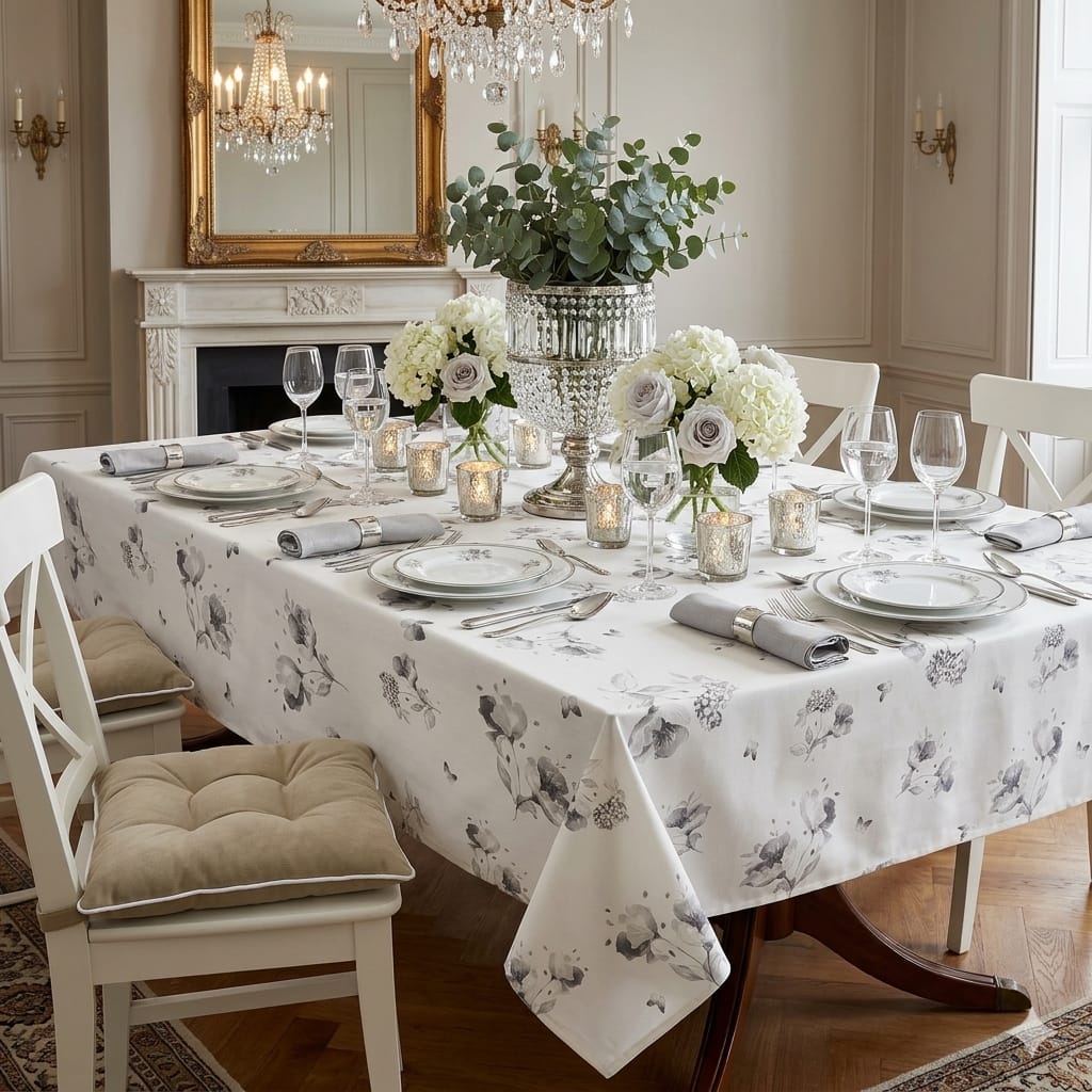 Tovaglia da Tavola Maestri Cotonieri Botanique X12 Cotone - The King Luxury