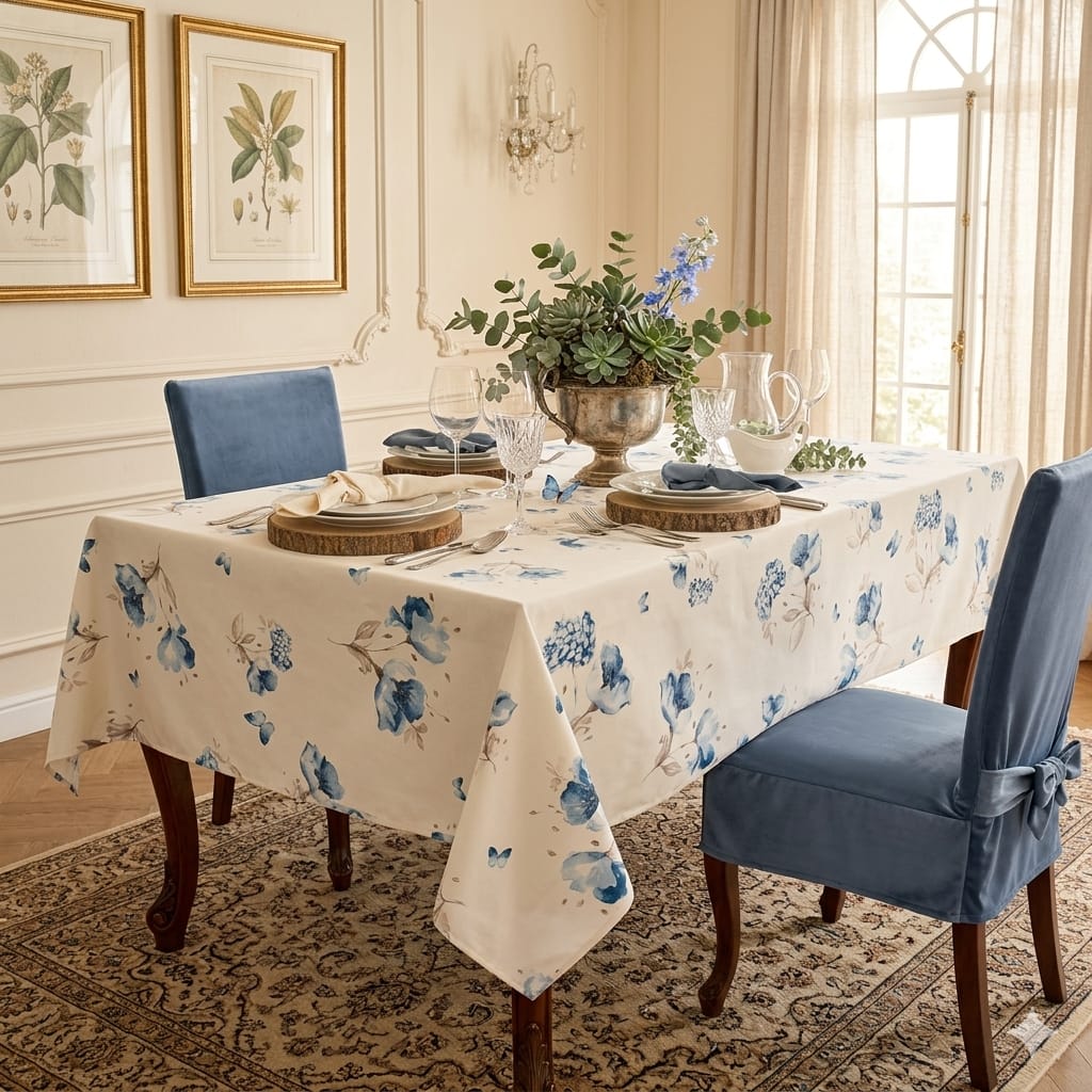Tovaglia da Tavola Maestri Cotonieri Botanique X12 Cotone - The King Luxury