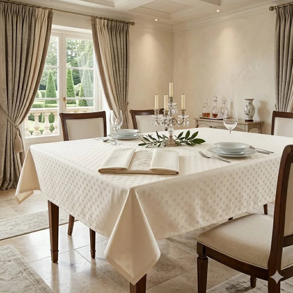 Tovaglia da Tavola Maestri Cotonieri Damina X12 Cotone - The King Luxury