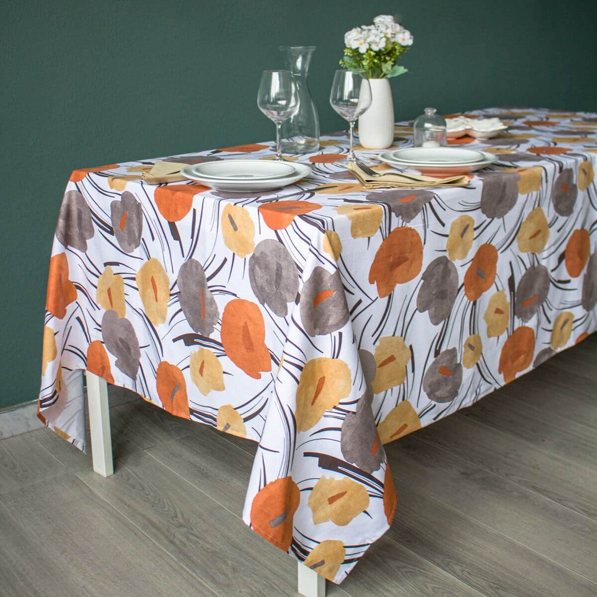 Tovaglia da Tavola Maestri Cotonieri Tetto X12 Cotone - The King Luxury