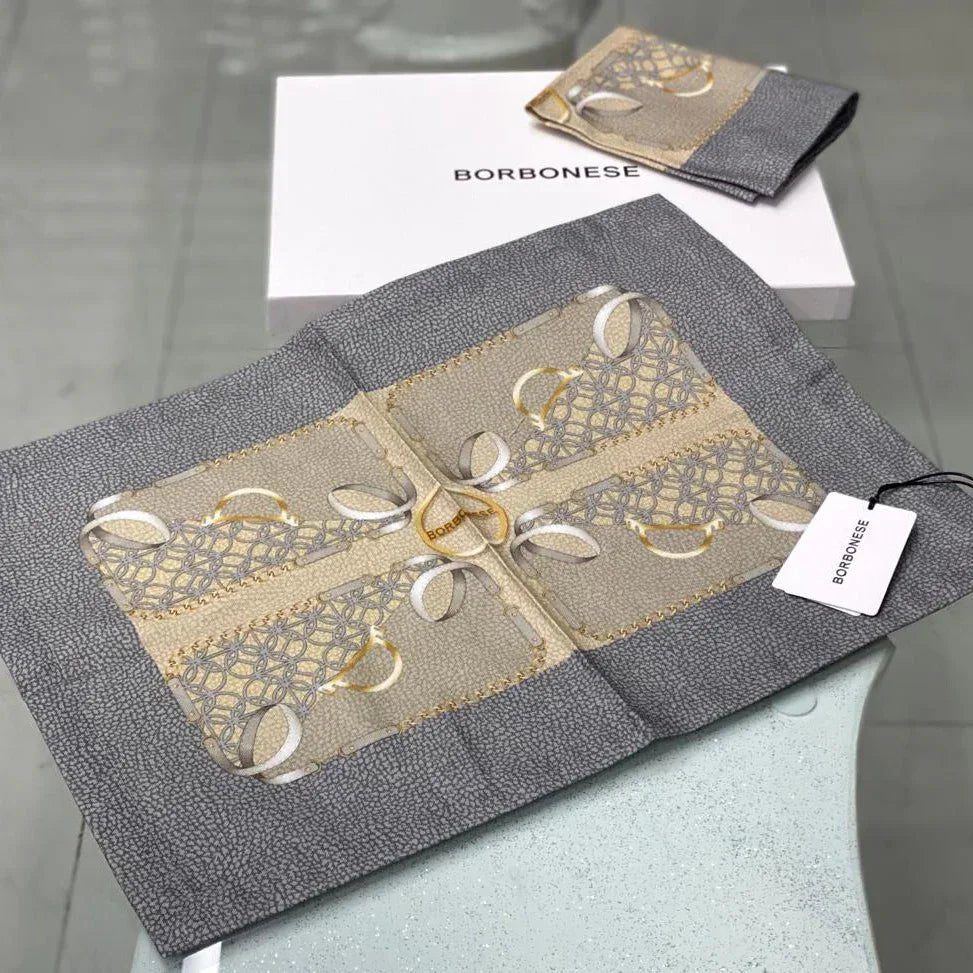 Tovagliette Americane Borbonese Foulard 35x50 cm Cotone - The King Luxury