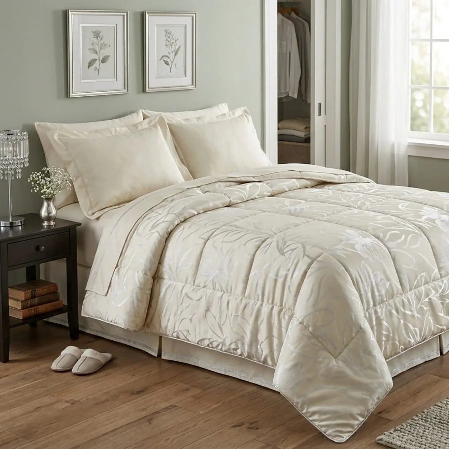 Trapunta Casa Giulia Fabrizia Matrimoniale Jacquard - The King Luxury